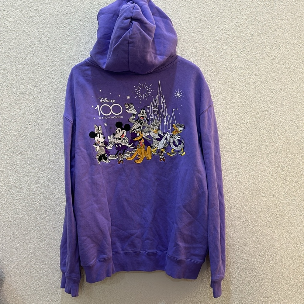 Disney 100 Mickey Mouse & Friends Hoodie Size M